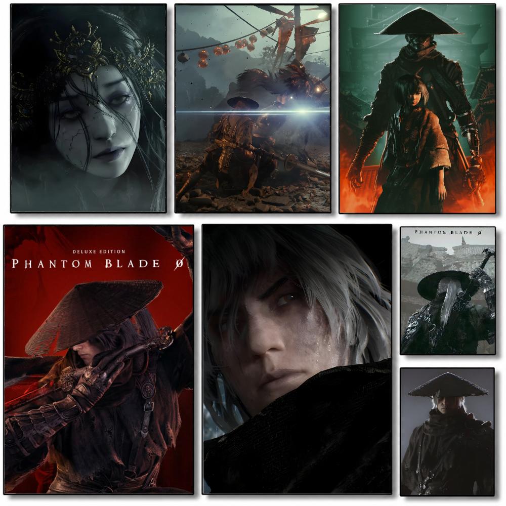 Drawknife Blade - Постер Game P-Phantom Blade Zero, настенная