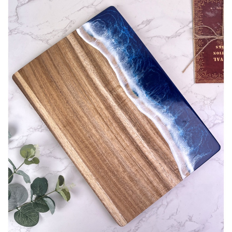 Разделочная доска из волновой  – обзор и цена Woodworking Resin